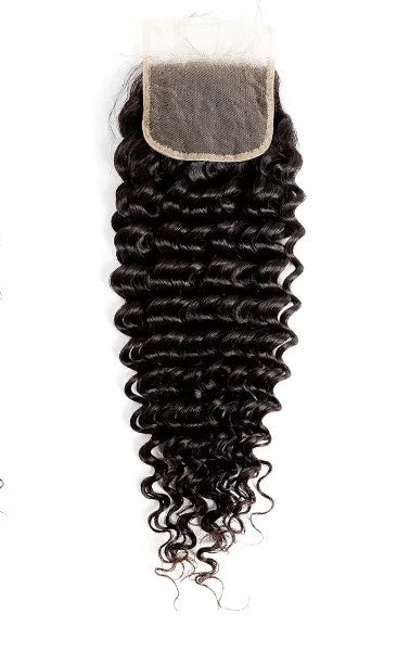 Velvet Rose Raw Deep Wave 5x5 HD Lace Closure